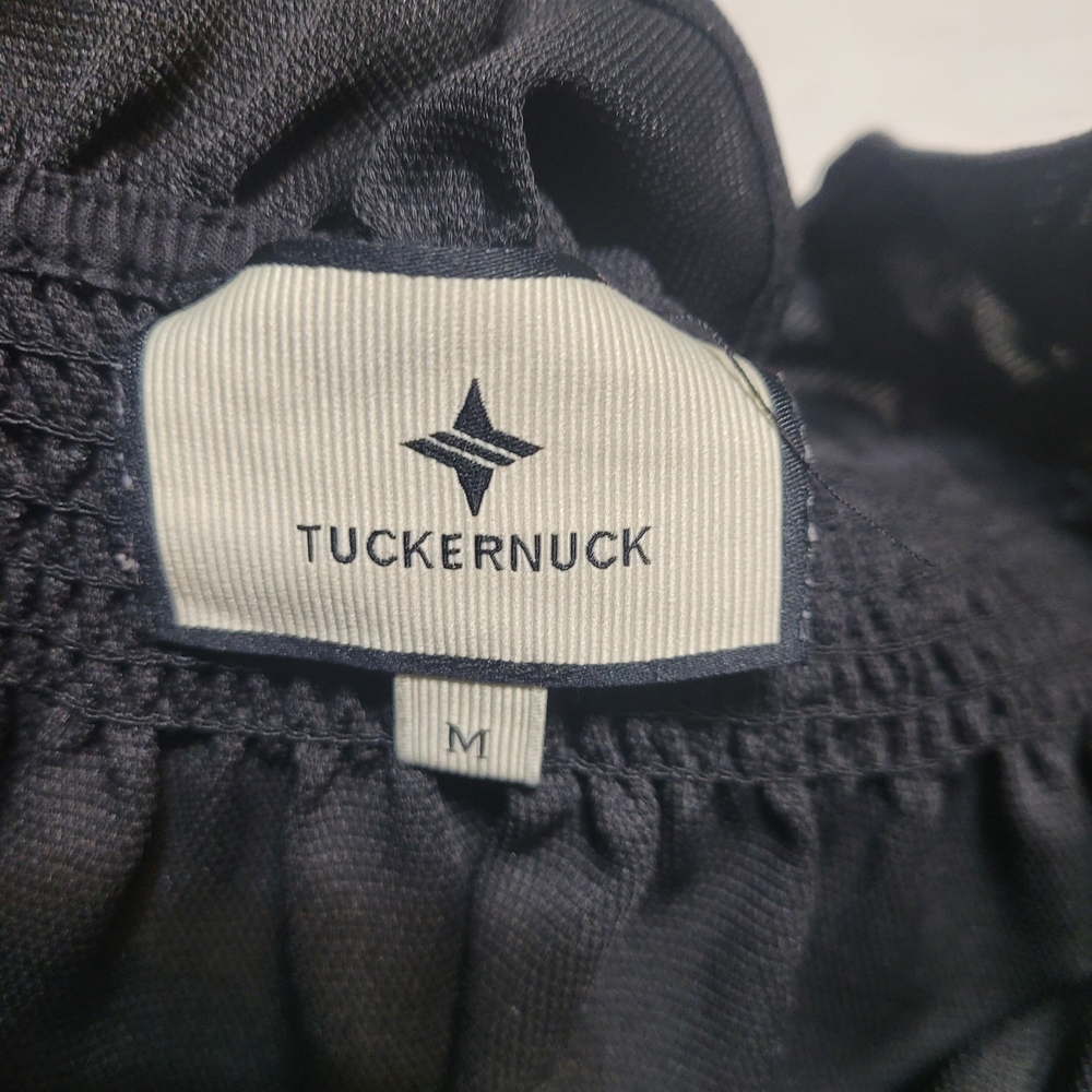 Tuckernuck Maugerite Off-Shoulder Ruffle Top Size M Black - Picture 3 of 5
